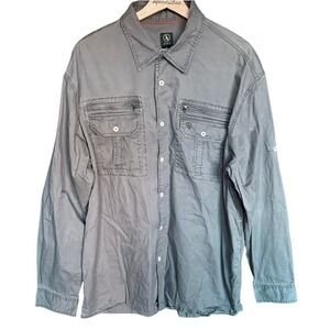 Aigle Long Sleeve Casual Button Down Shirt XL